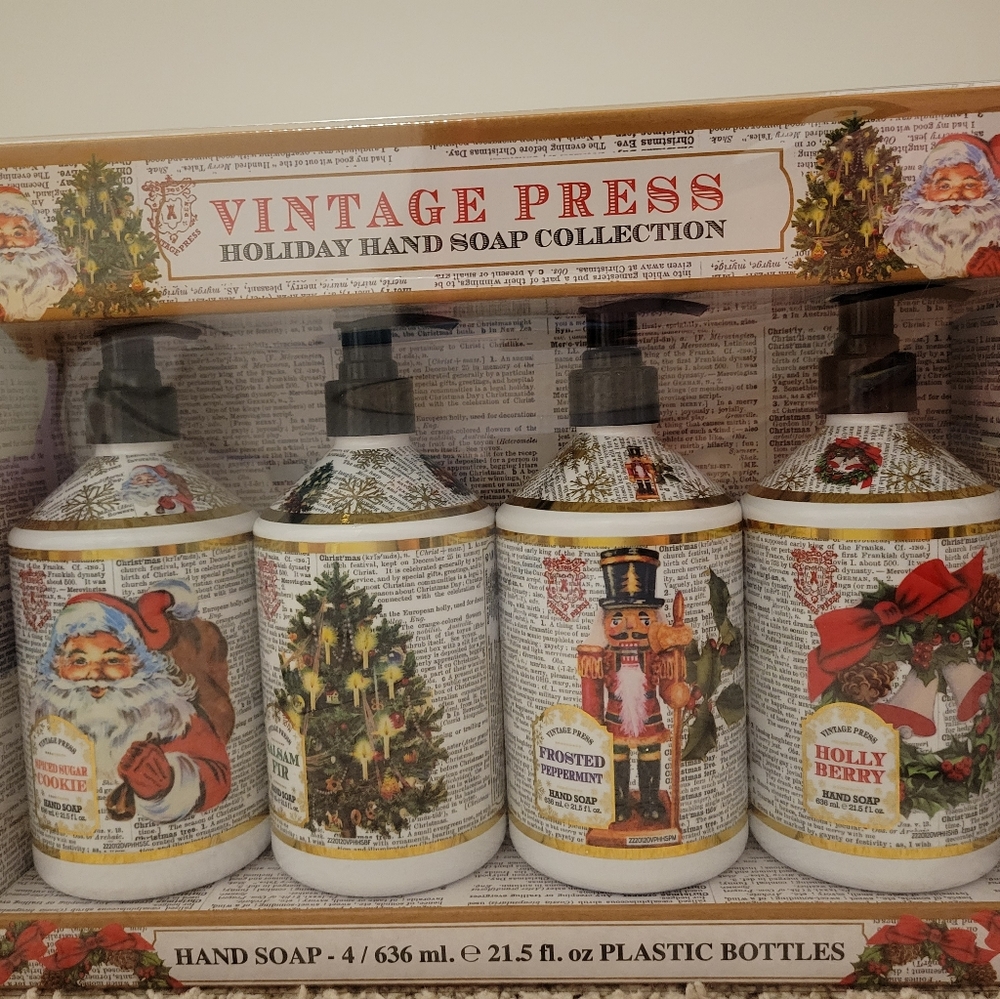 Holiday Hand Soap Set